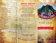 Nuevo Leon Restaurant Menu